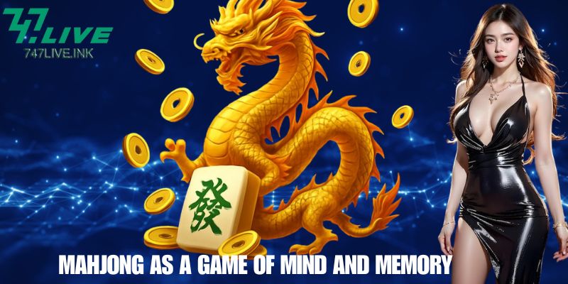 Mahjong as a Game of Mind and Memory