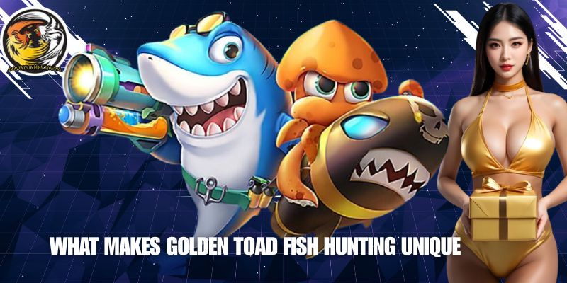 What Makes Golden Toad Fish Hunting Unique